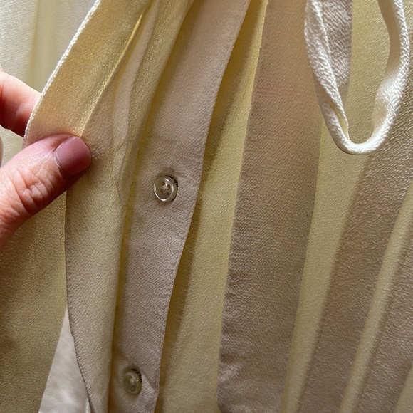 Tommy Hilfiger Small Front Tie Button Blouse - Picture 6 of 10